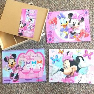 3 Wooden Disney Puzzles